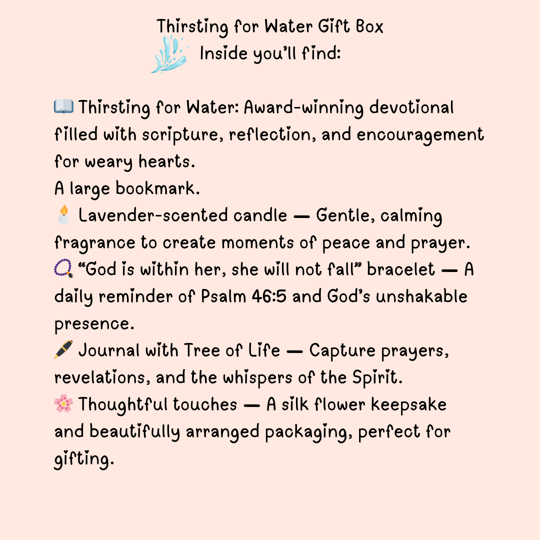 Thirsting for Water Gift Box